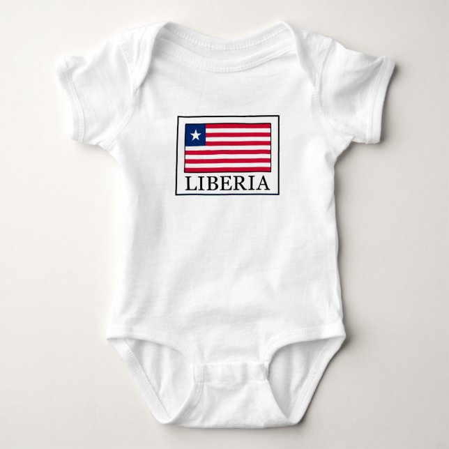 Liberia Baby Bodysuit (Front)