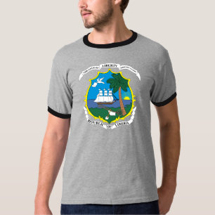 Liberia Coat of Arms detail T-Shirt