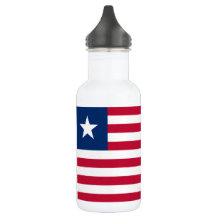 Liberia Flag 532 Ml Water Bottle