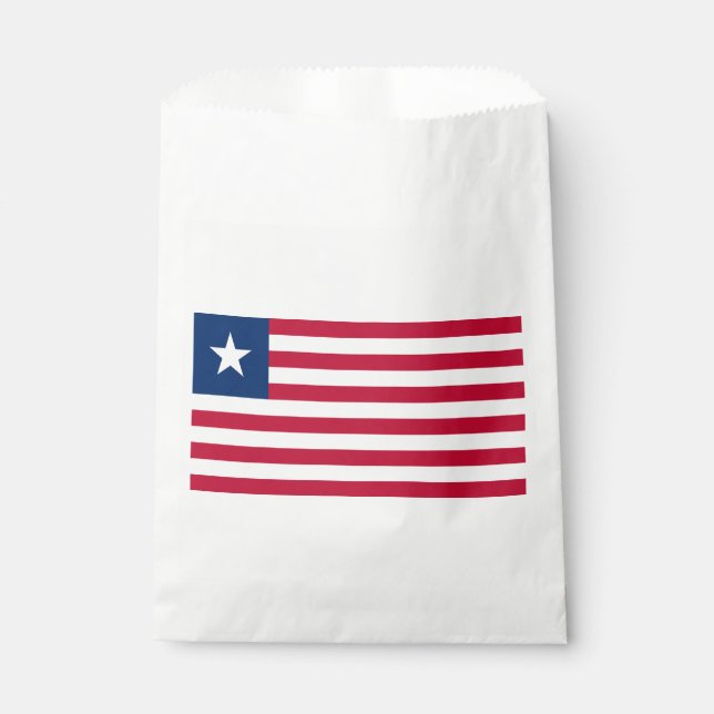Liberia Flag Favour Bags (Front)