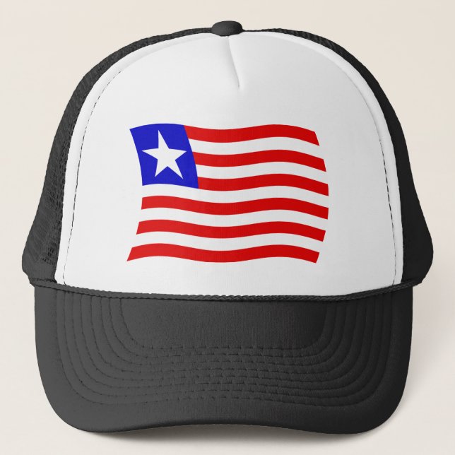 Liberia Flag Hat (Front)