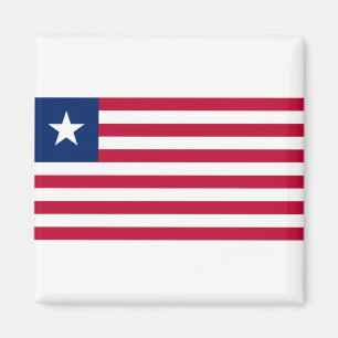 Liberia Flag Magnet
