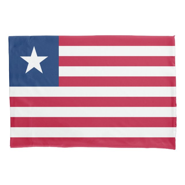 Liberia Flag Pillowcase (Front)