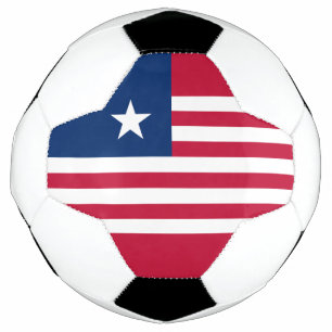 Liberia Flag Soccer Ball