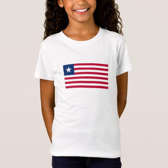 Liberia Flag T-Shirt (Front)