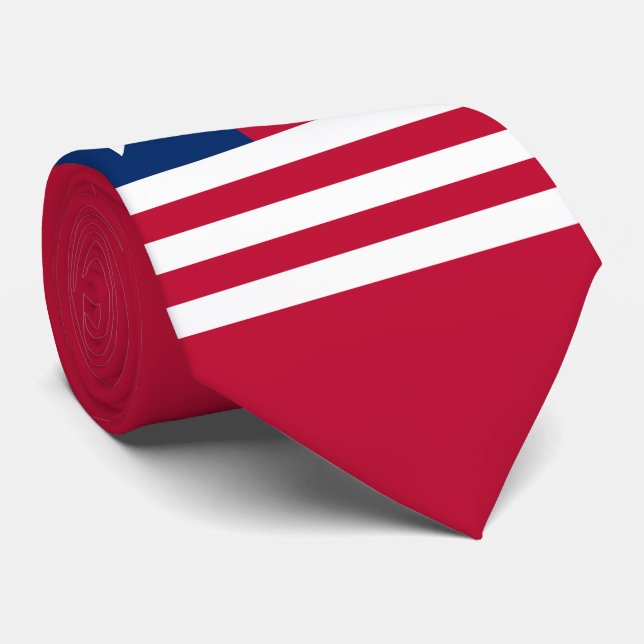 Liberia Flag Tie (Rolled)