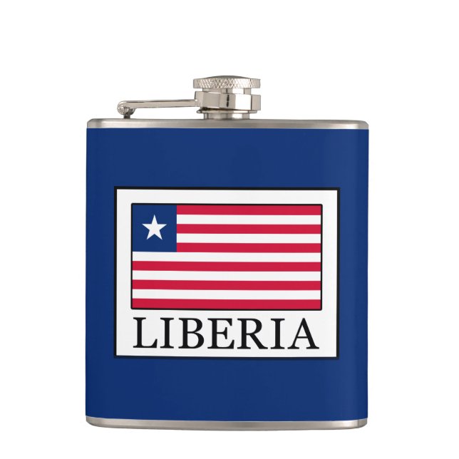 Liberia Hip Flask (Front)