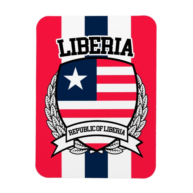 Liberia Magnet (Vertical)
