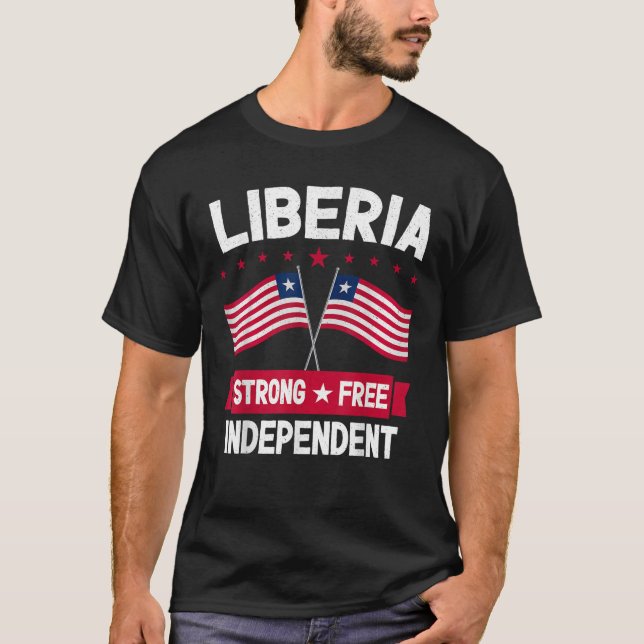 Liberia  T-Shirt (Front)