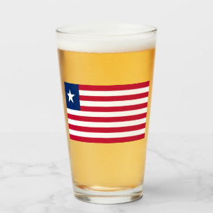Liberian Flag (Liberia) Glass