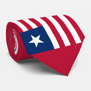 Liberian Flag (Liberia) Tie