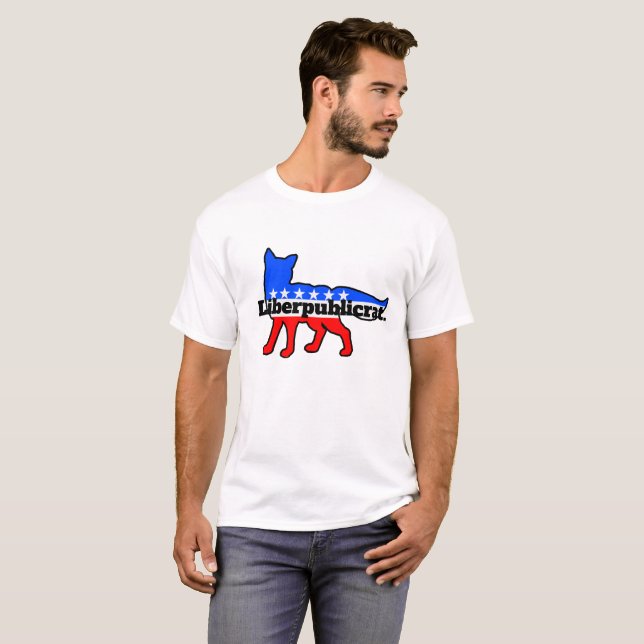 Liberpublicrat Party Fox Shirt 3 (Front Full)