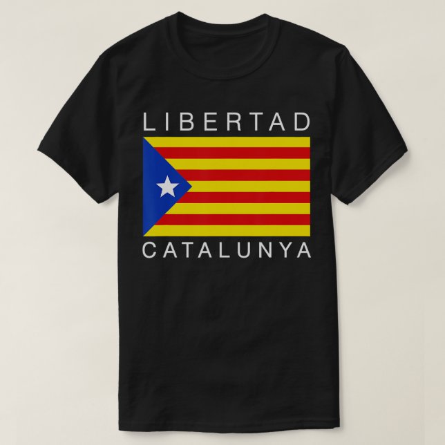 Libertad Catalunya Catalan Catalonia Independence  T-Shirt (Design Front)