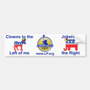 Libertarian bumper sticker