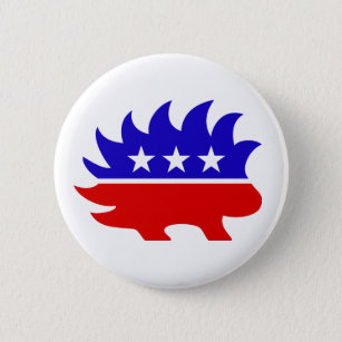Libertarian Party Logo Button