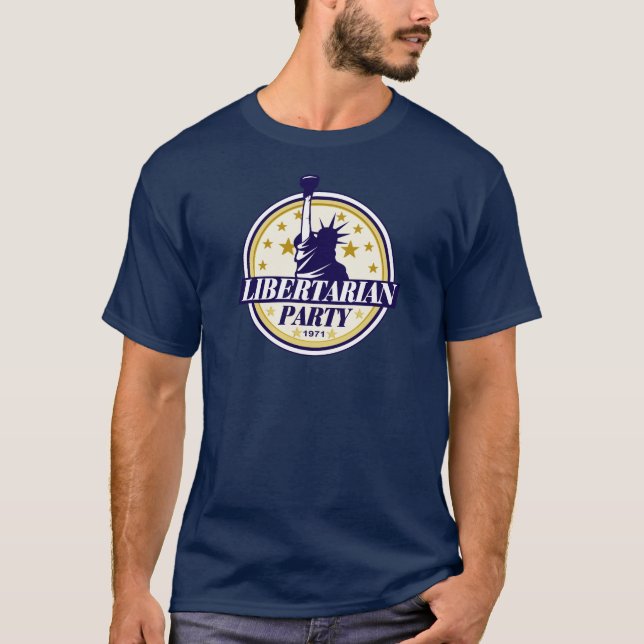 libertarian party logo T-Shirt (Front)