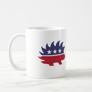 Libertarian Porcupine - - Coffee Mug