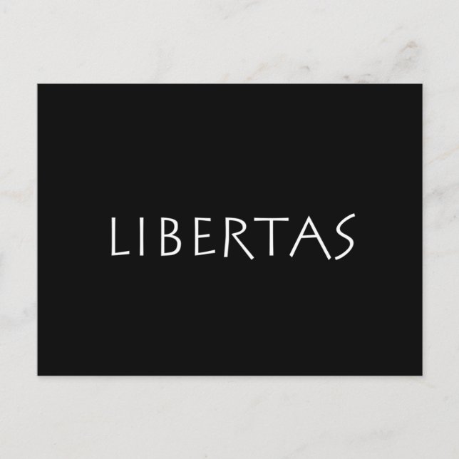 Libertas Postcard (Front)