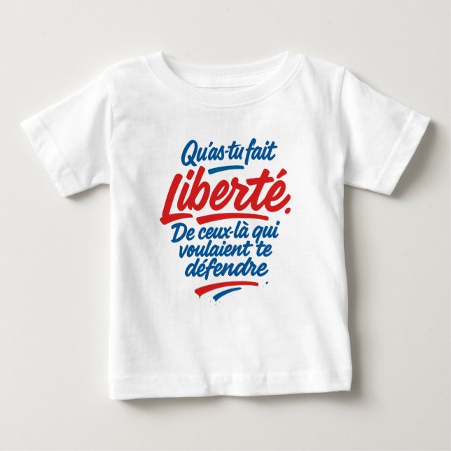 Liberté Baby T-Shirt (Front)
