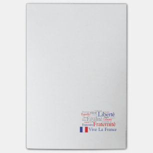 Liberté - Egalité - Fraternité : French Revolut Post-it Notes