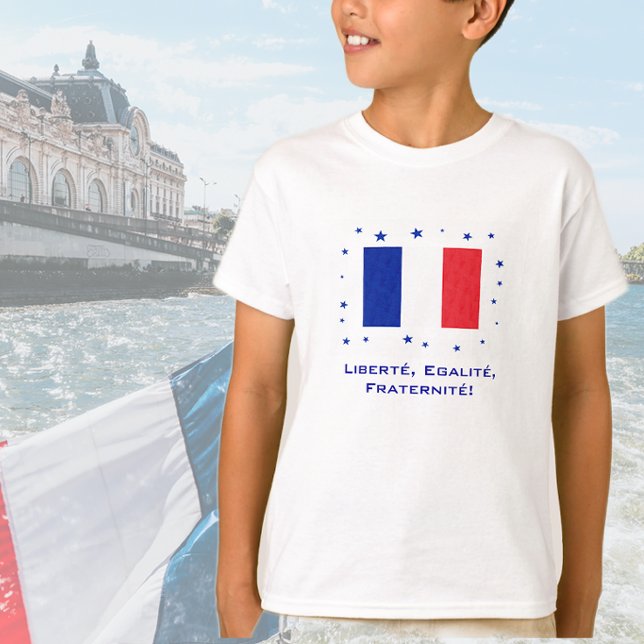 Liberté, Egalité, Fraternité! T-Shirt (Creator Uploaded)