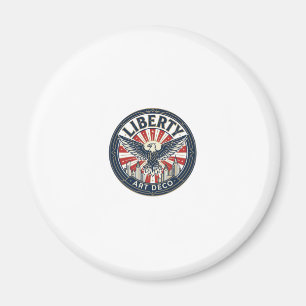 Liberty Adventure Patriotic Patriotic Pulp Book Co Magnet