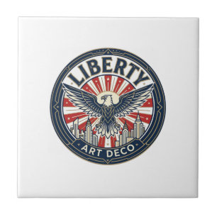 Liberty Adventure Patriotic Patriotic Pulp Book Co Tile