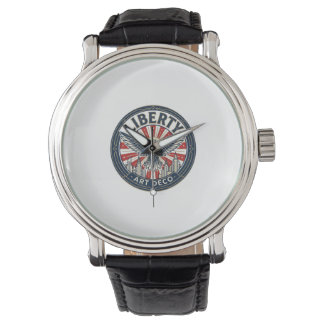 Liberty Adventure Patriotic Patriotic Pulp Book Co Watch