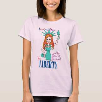 Liberty - AmomricanDivas(tm) T-Shirt
