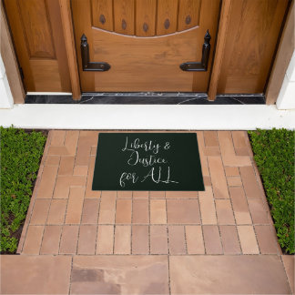 Liberty and Justice for All Doormat
