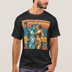 Liberty and justice for all vintage T-Shirt