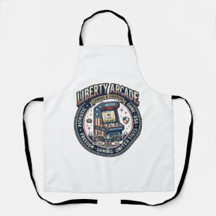 Liberty Arcade Patriotic Patriotic Arcade Gamer US Apron