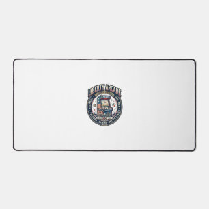 Liberty Arcade Patriotic Patriotic Arcade Gamer US Desk Mat