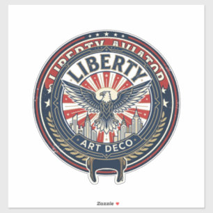 Liberty Aviator Patriotic Patriotic Aviation Vinta