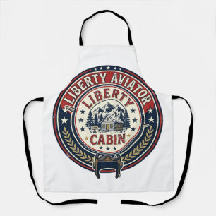 Liberty Aviator Patriotic Patriotic Aviation Vinta Apron