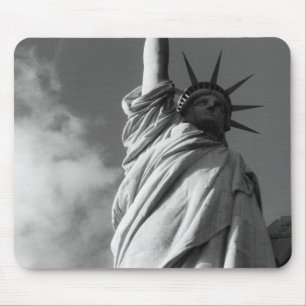 liberty b and w mouse pad
