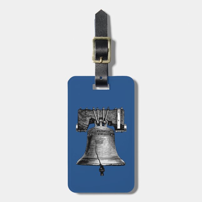 Liberty Bell, 19Th Century Luggage Tag (Front Vertical)