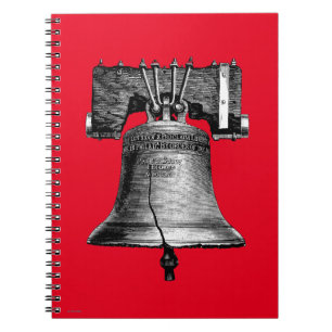 Liberty Bell, 19Th Century Spiral Notebook