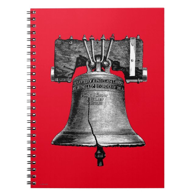 Liberty Bell, 19Th Century Spiral Notebook (Front)
