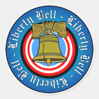 Liberty Bell Classic Round Sticker
