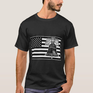 Liberty Bell Flag © FB @ #USAPatriotGraphics T-Shirt