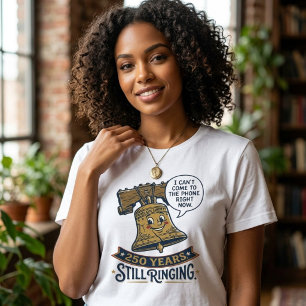 Liberty Bell Humour 250th Anniversary  Tri-Blend Shirt