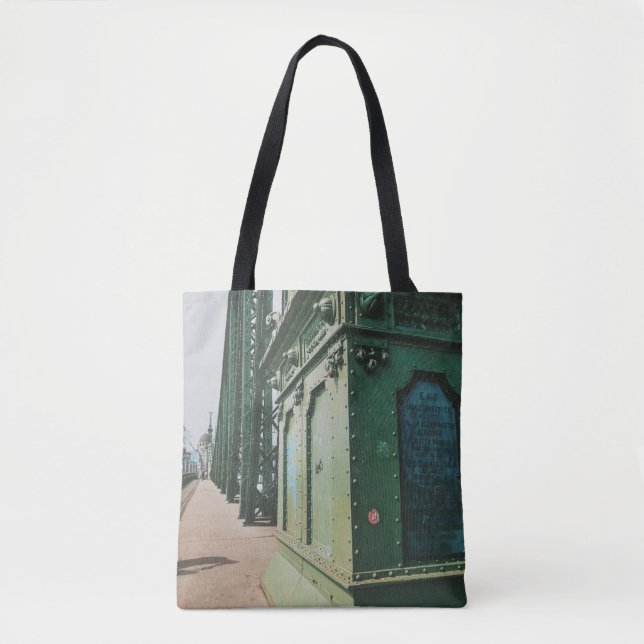 Liberty Bridge, Budapest, Hungary Tote Bag (Front)