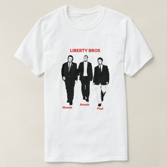 Liberty Bros Tee Shirt (Design Front)