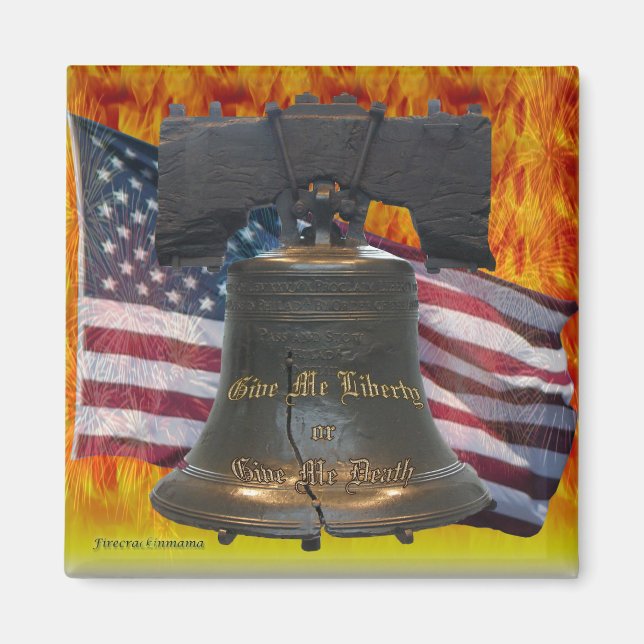 Liberty Burning Magnet (Front)