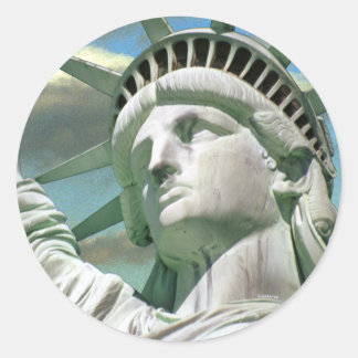 LIBERTY CLASSIC ROUND STICKER