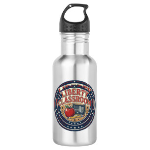 Liberty Classroom Patriotic Patriotic Teacher Clas 532 Ml Water Bottle