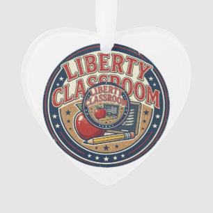 Liberty Classroom Patriotic Patriotic Teacher Clas Ornament