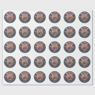 Liberty Classroom Patriotic Patriotic Teacher Clas Wrapping Paper