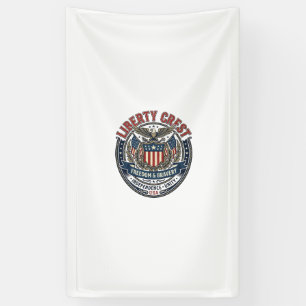 Liberty Crest Patriotic Patriotic Heraldry Coat Of Banner